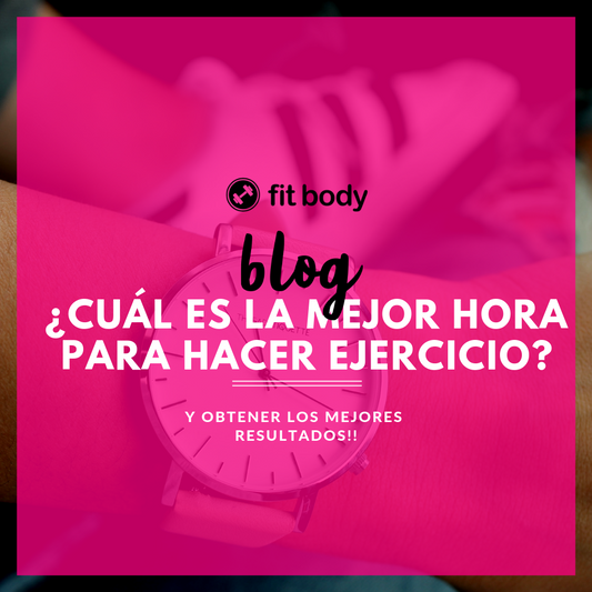¿Cuál es la mejor hora para hacer ejercicio?