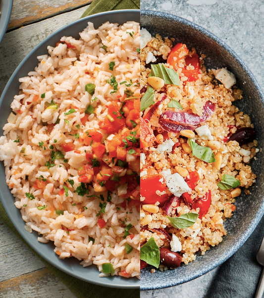 ¿Qué es mejor quinoa o arroz? ¿Por qué?