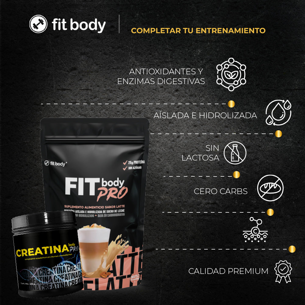 Fitbody PRO + Creatina + Shaker