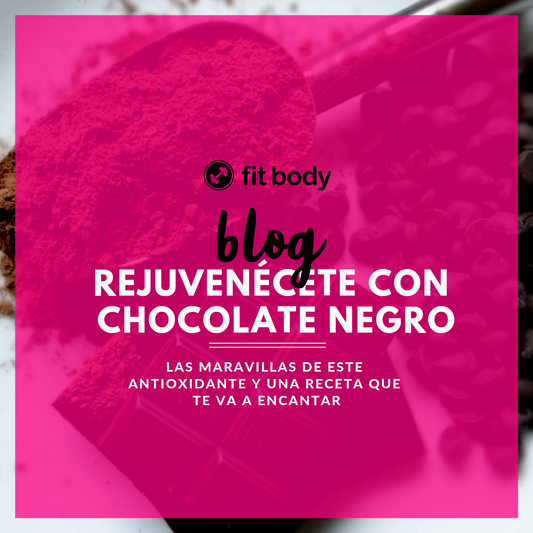Rejuvenécete con chocolate negro