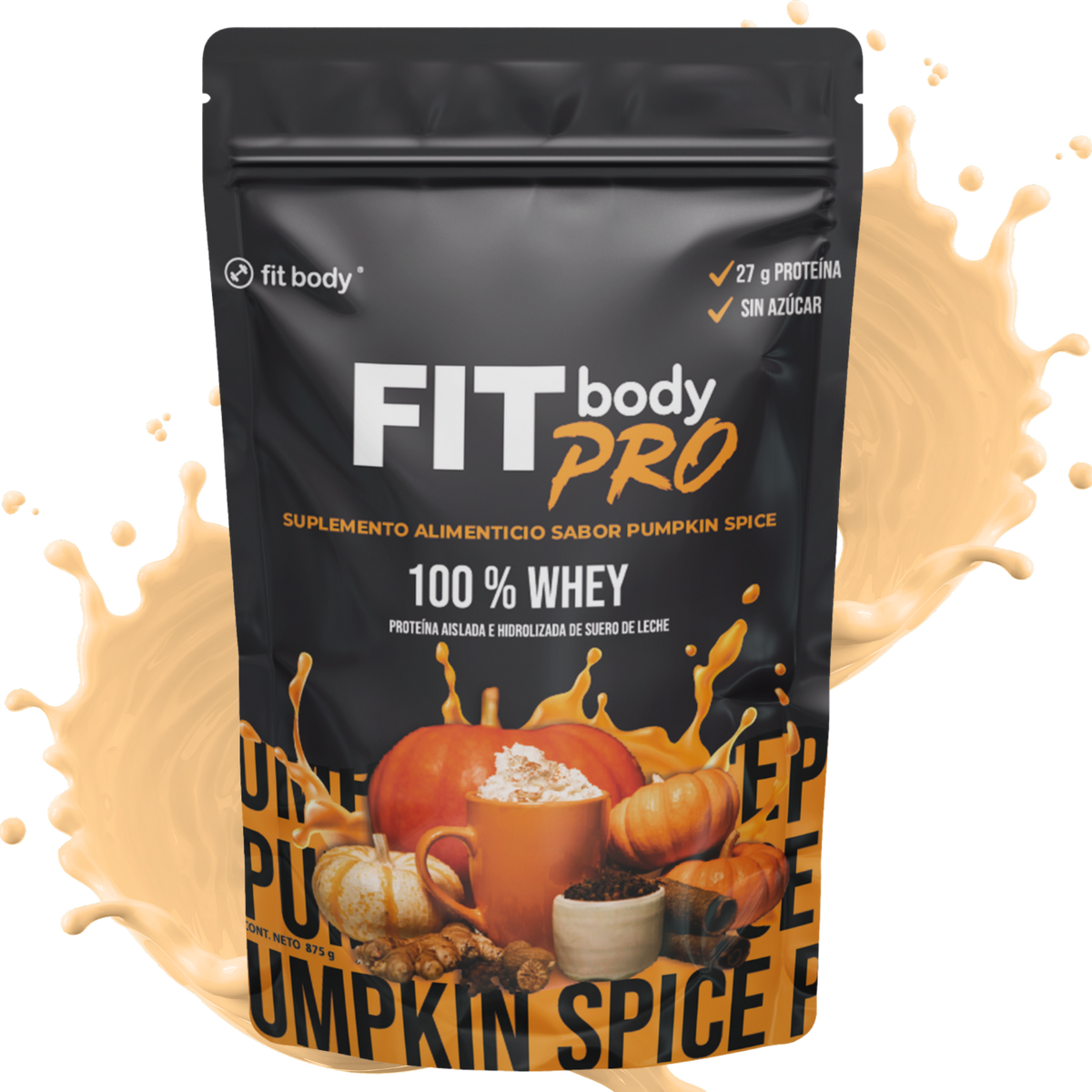 FITbody PRO Pumpkin Spice  100% Whey