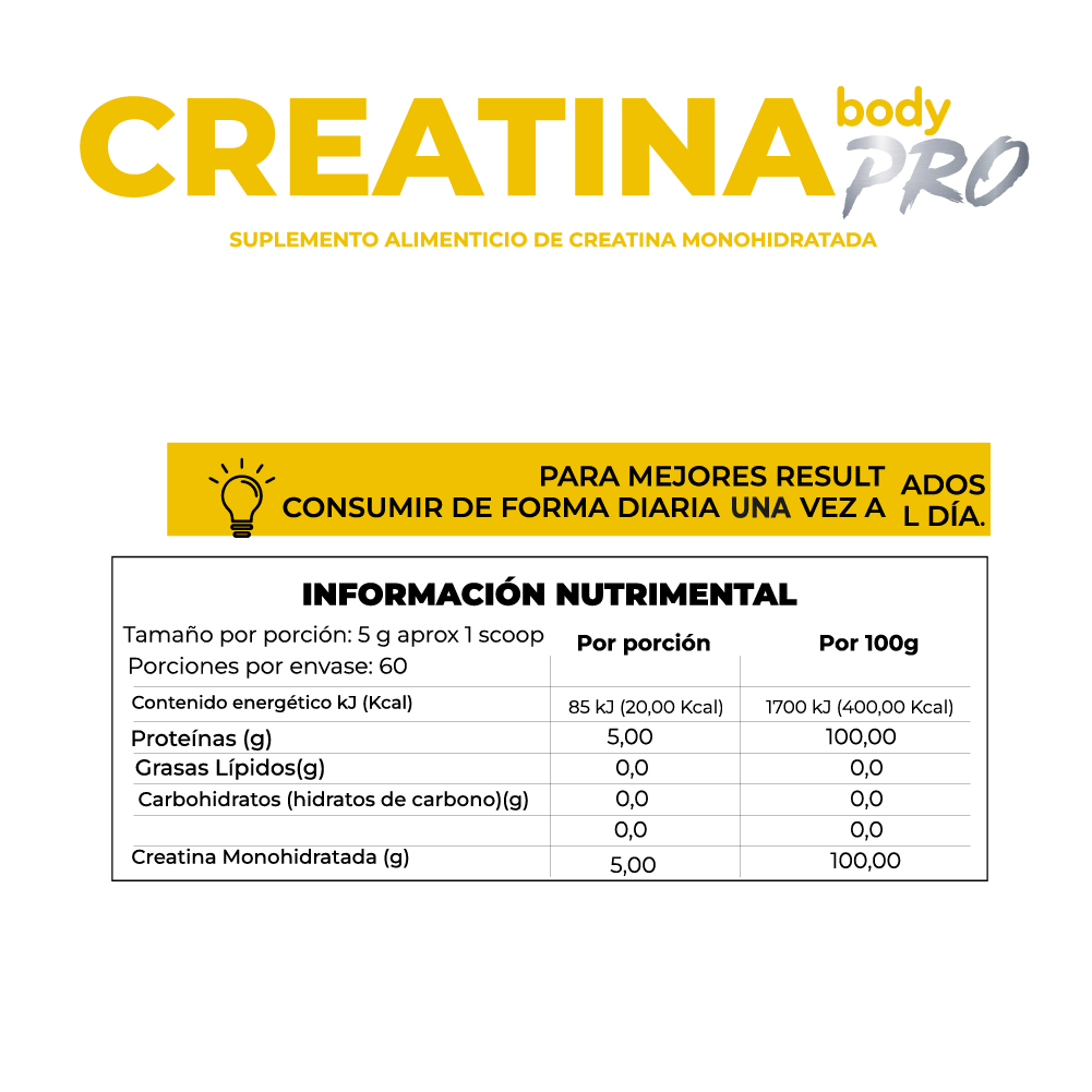 Creatina Body PRO
