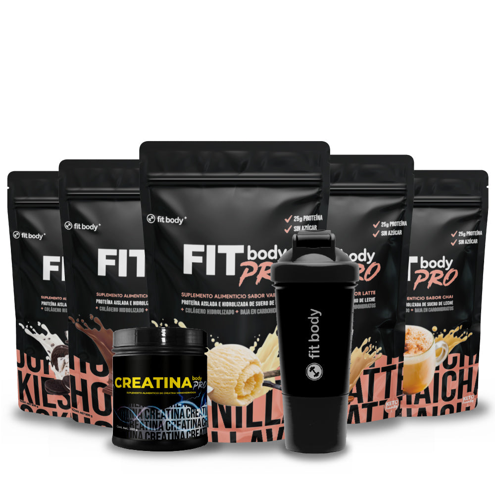 Fitbody PRO + Creatina + Shaker