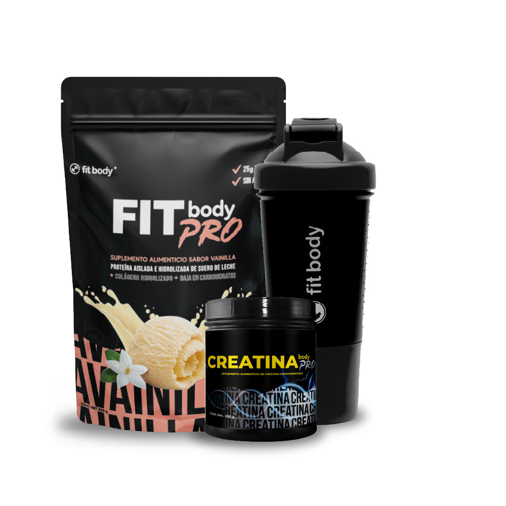 Fitbody PRO + Creatina + Shaker