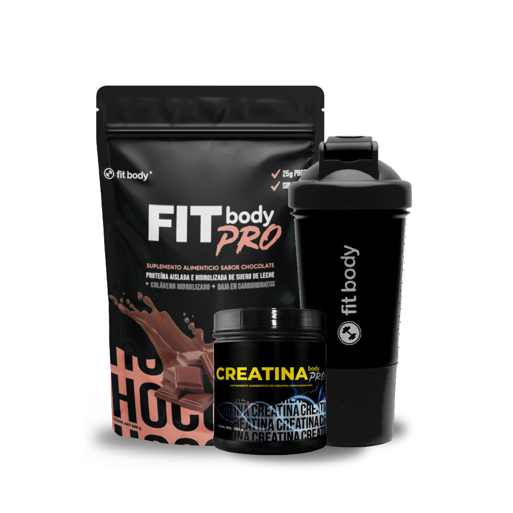 Fitbody PRO + Creatina + Shaker