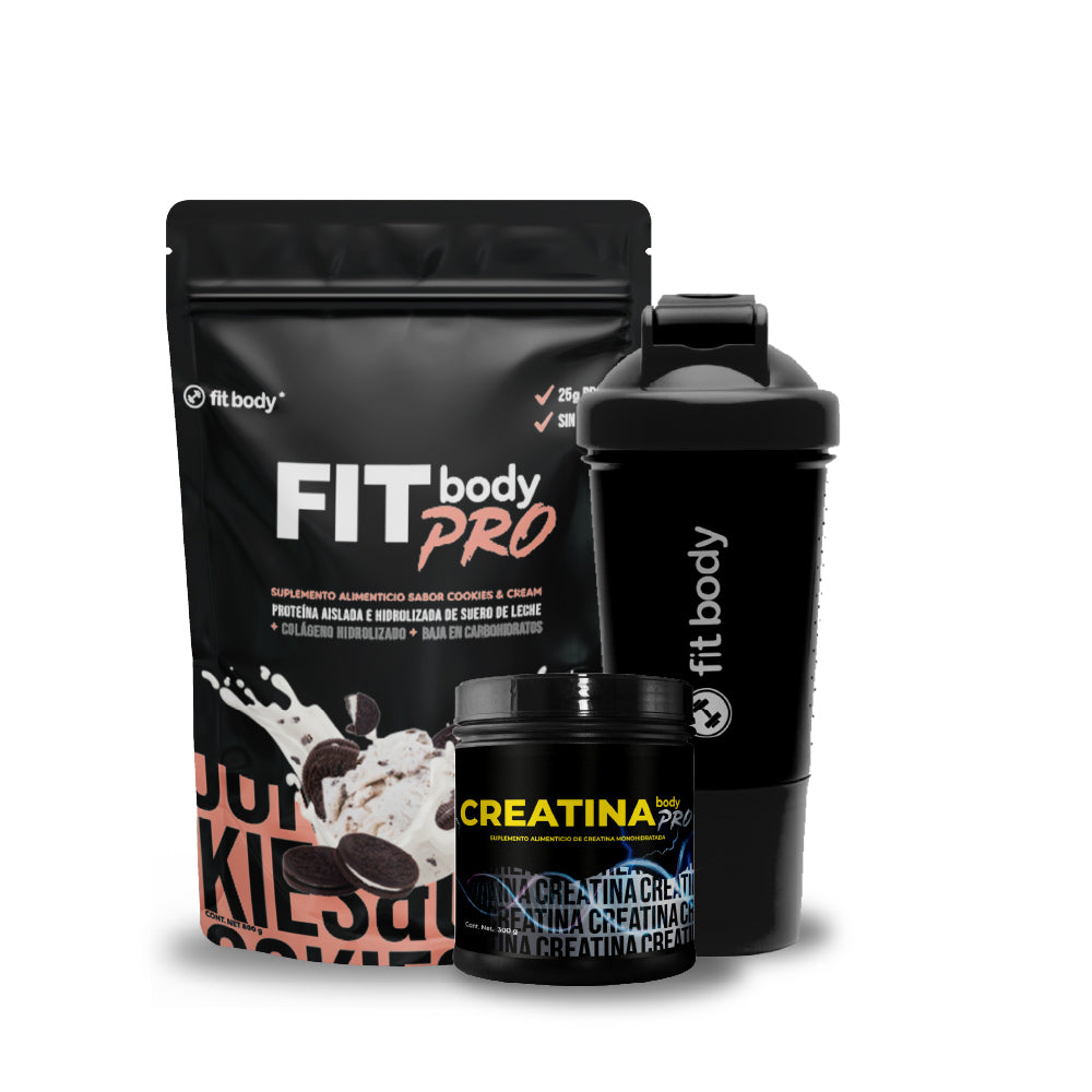 Fitbody PRO + Creatina + Shaker