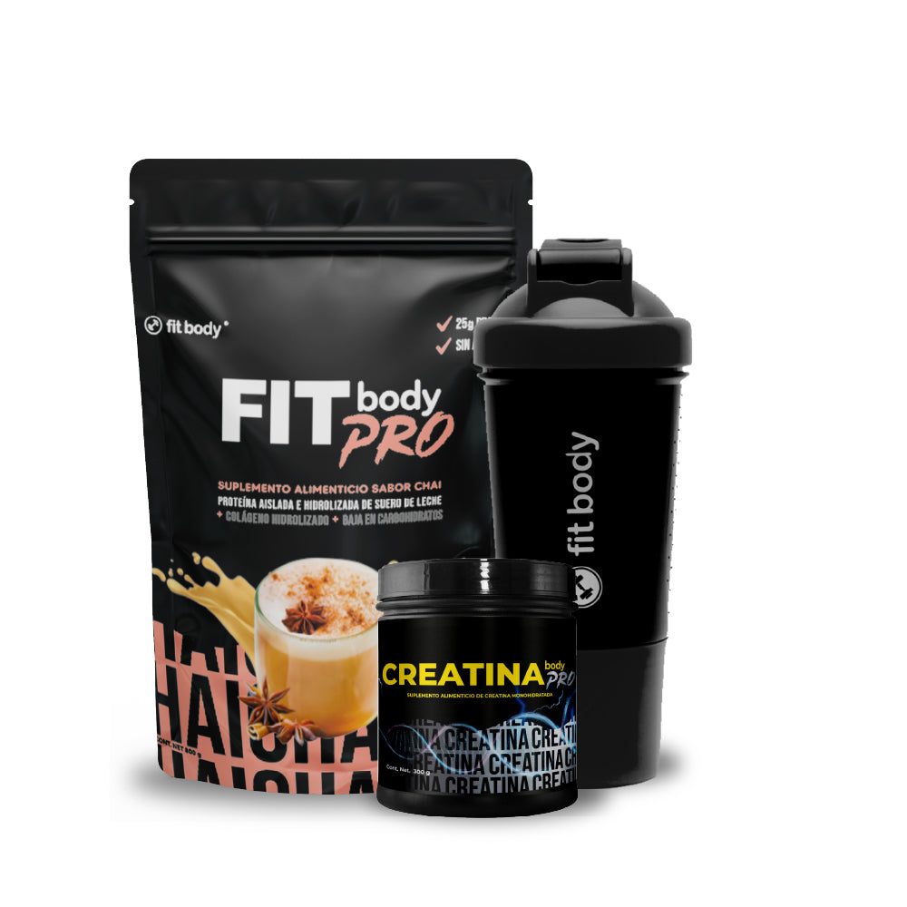 Fitbody PRO + Creatina + Shaker