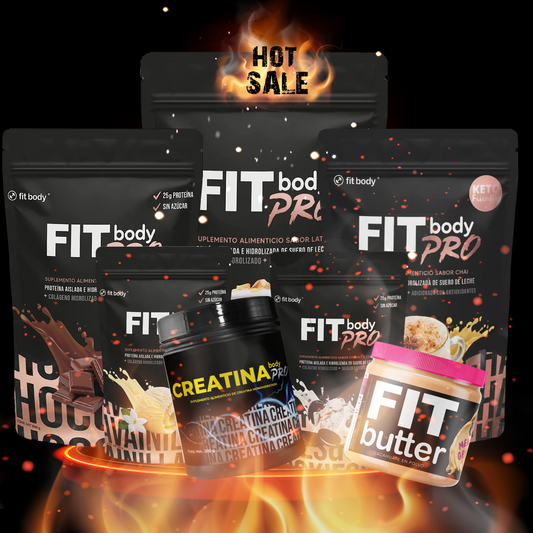 Combo Hot Proteína Fitbody PRO + Creatina + Fit butter