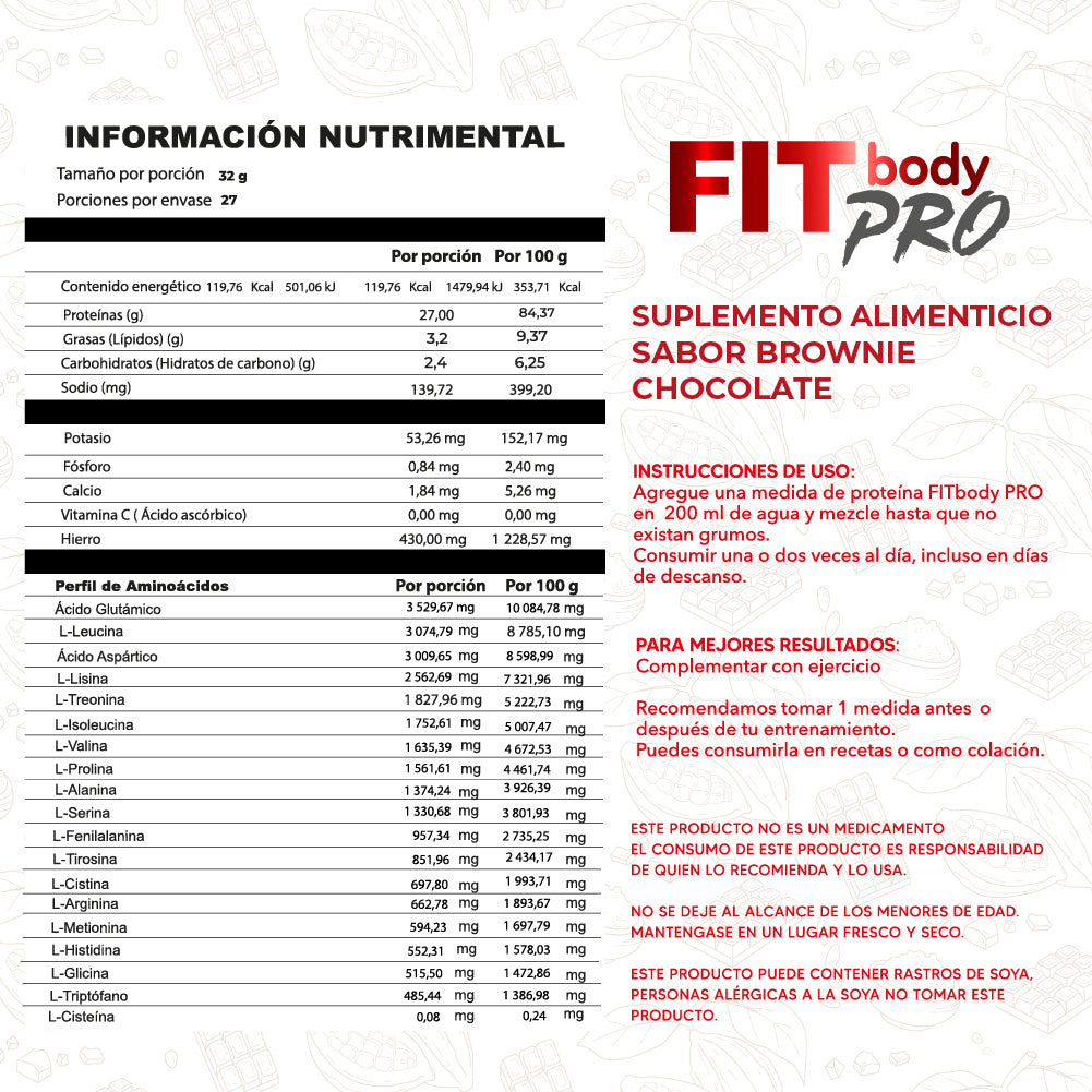 Fitbody PRO 100% Whey