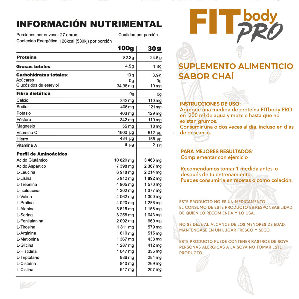 Proteína Fitbody PRO + Creatina body PRO