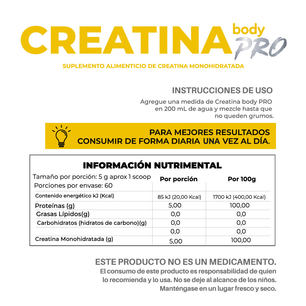 Creatina body PRO