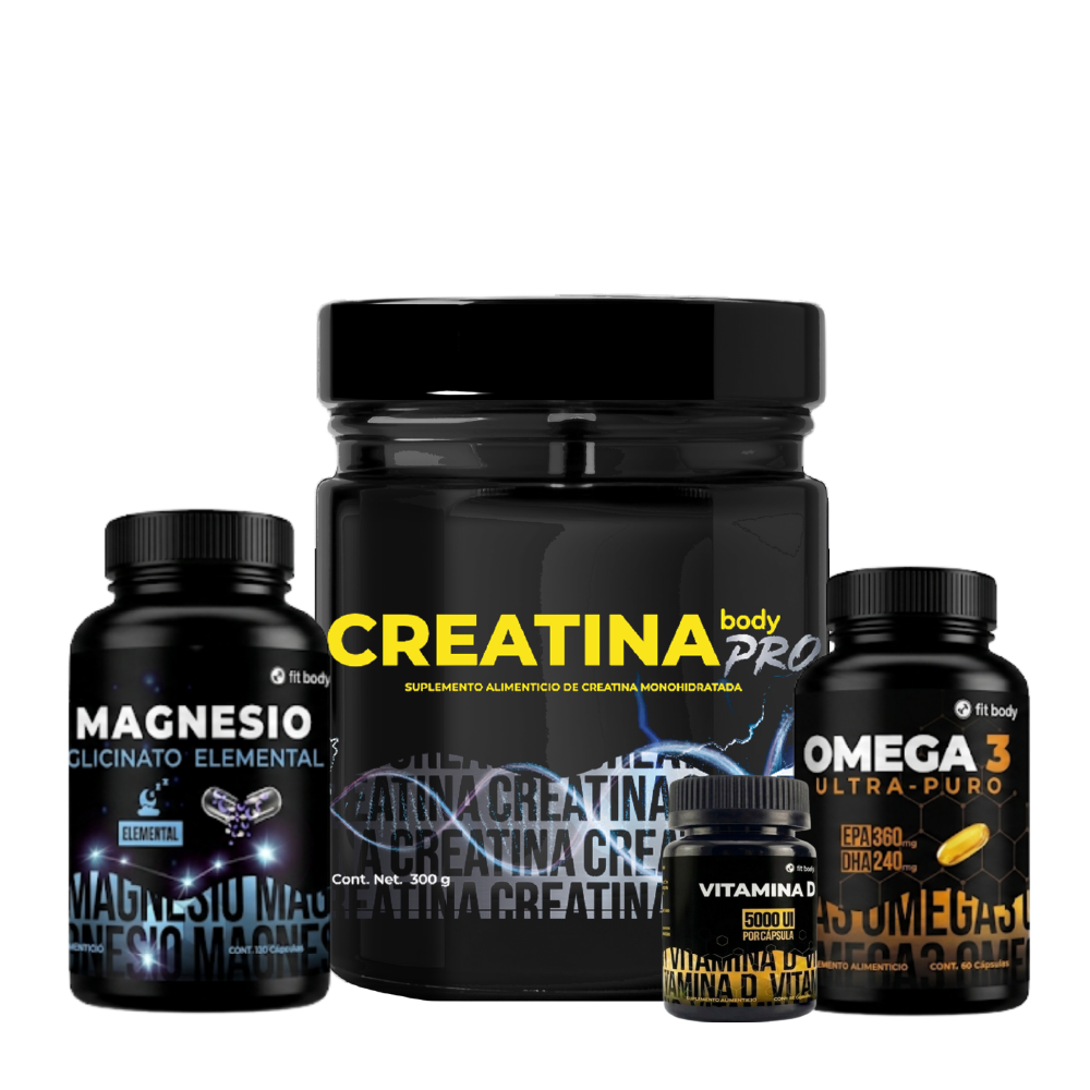 Pack Essentials + Creatina (60 días)